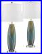 Featured image attached to Azure Art Glass White Shade Table Lamps Set of 2