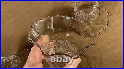 Set 3 Matching Antique Glass Shade Victorian Chandelier Pendant Sconce Light
