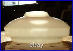 Set of 6 Opaque White Milk Glass Light Shade Round Globe Lamp Fixture
