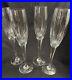 Featured image attached to VNTG Mikasa Artic Lights Crystal Champagne Flutes 103/4 Inches Blown Glass Set/4